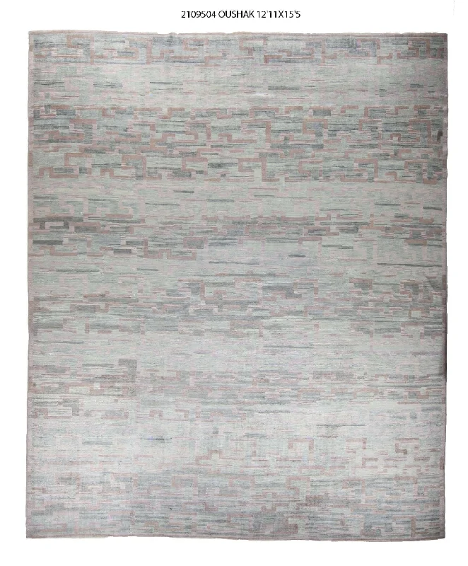 where to buy stylish rugs-13x15 Modern Oushak Area Rug