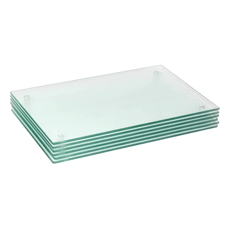 best-online-fitness-programs-40cm x 30cm Glass Placemats - Pack of Six - By Harbour Housewares