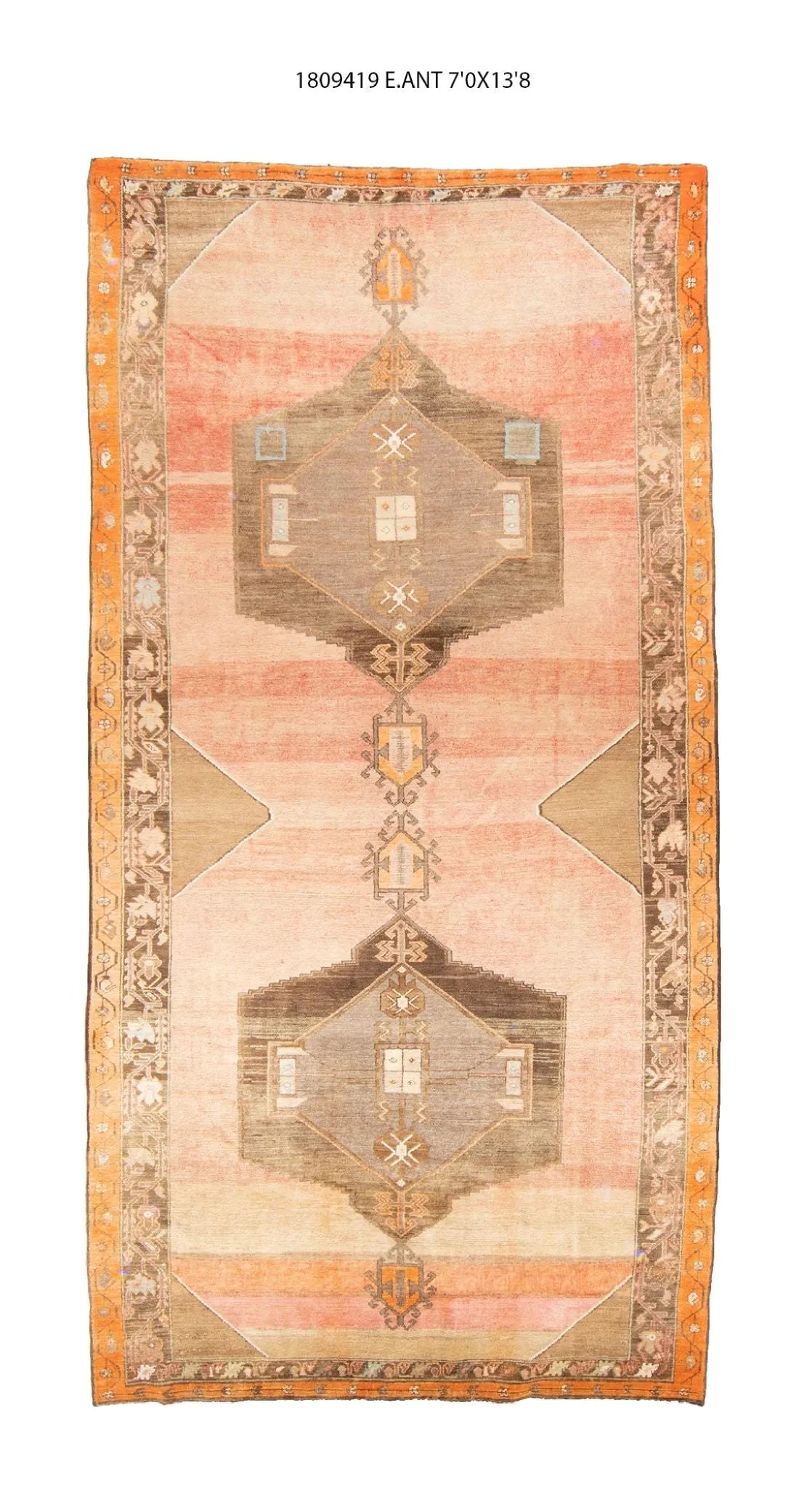 best carpet deodorizers for kids-7x14 Old & Vintage Turkish Area Rug