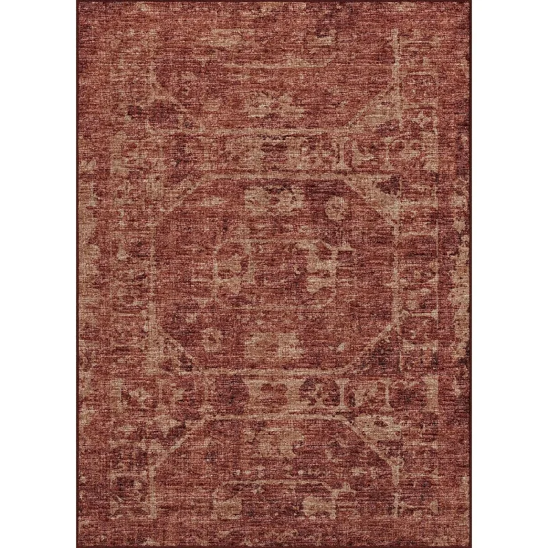 affordable rugs for small spaces-Aberdeen AB2 Paprika Rug