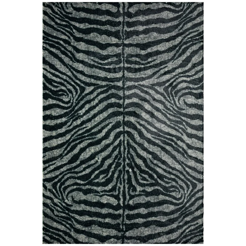 affordable carpet for outdoor areas-Akina AK1 Midnight Rug