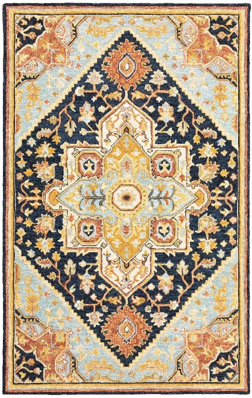 how to remove glue from rugs-Alfresco 28408 Navy/Rust Rug