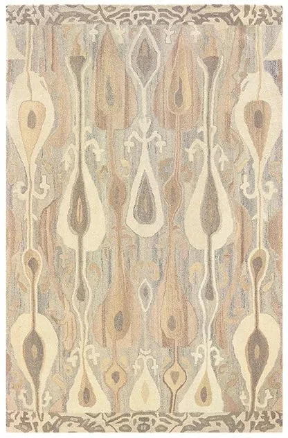 durable rugs for busy households-Anastasia 68000 Grey/ Beige Rug