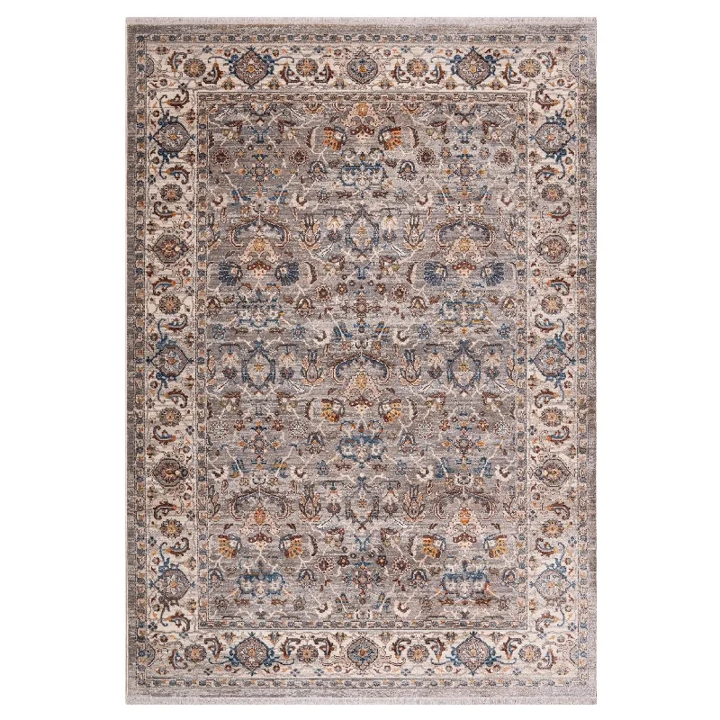 trendy floral rug patterns-Arcadia ARC-2 Grey Rug