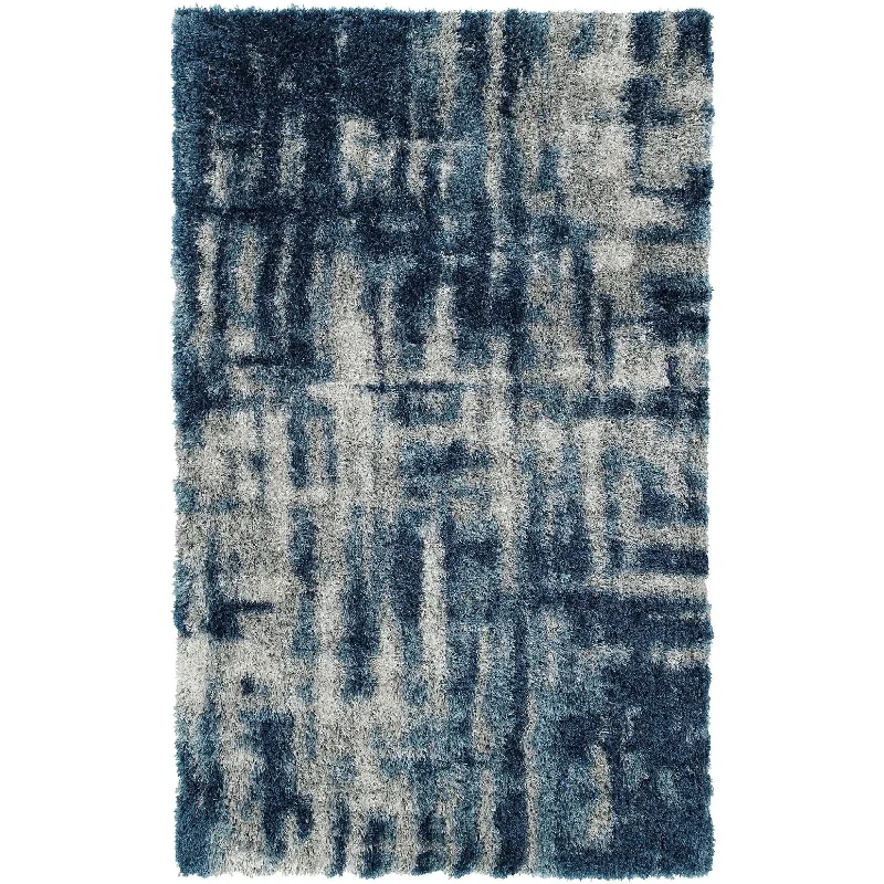 how to choose carpet thickness-Arturro AT11 Navy Rug