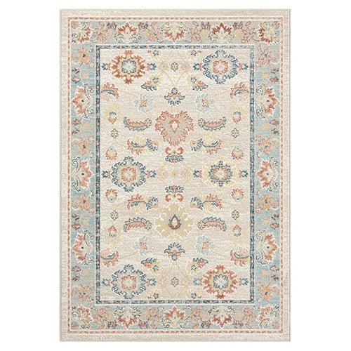 how to remove blood stains fast-Avalon 82429IPB Ivory/Pale Blue Rug