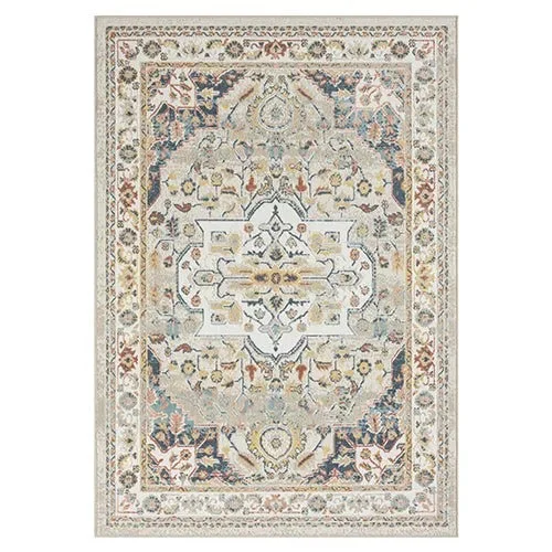 affordable rugs for dorm rooms-Avalon 82430IMB Ivory/Midnight Blue Rug