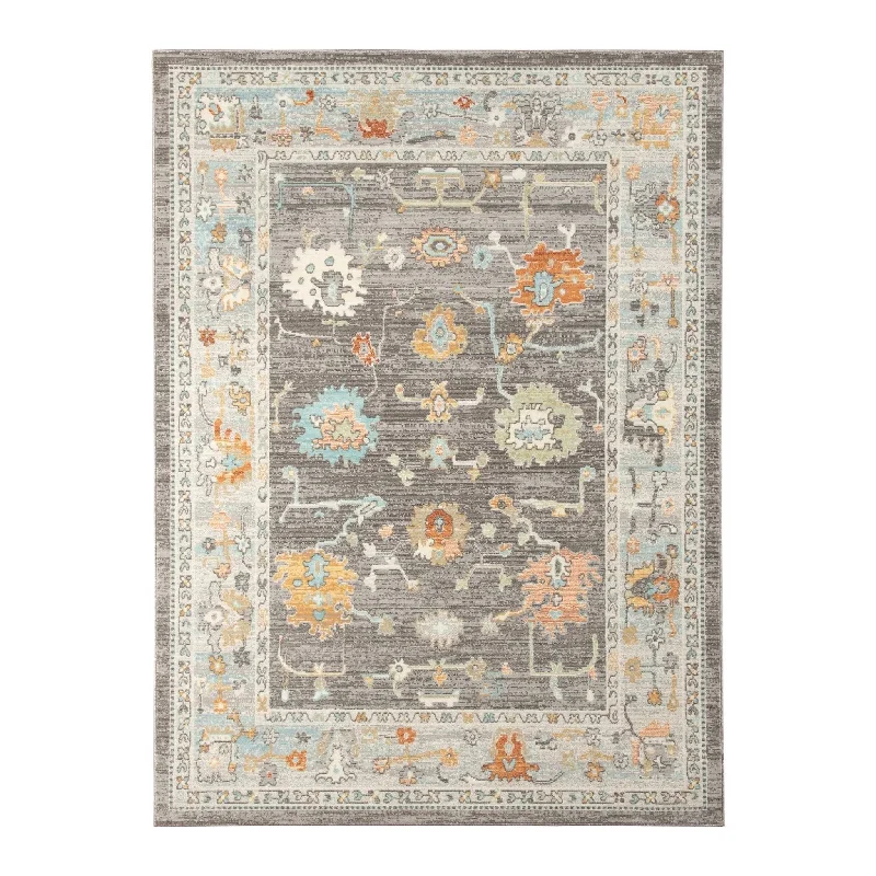 modern minimalist rug styles-Bohemian BHM-2 Taupe Rug