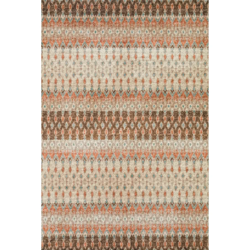 modern floral carpet styles-Brisbane BR1 Mocha Rug