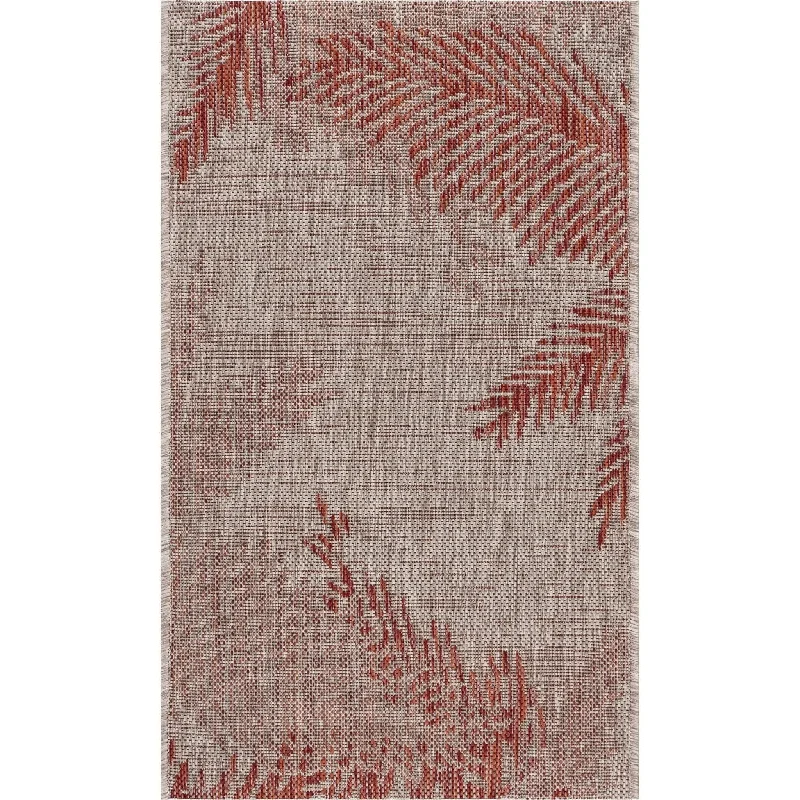 eco-friendly carpet upkeep methods-Captiva 81023REE Red/Beige Rug