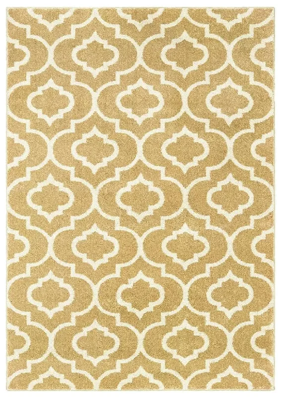 eco-friendly rug cleaning hacks-Carson 9672E Gold Ivory Rug