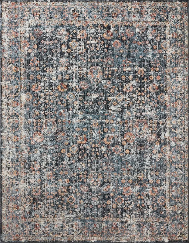 best rugs for hardwood floors-Cassandra CSN-05 Blue/Multi Rug