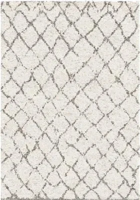 best rug vacuums for deep stains-Cloud 19 9407 Tribal Line Ivory Rug