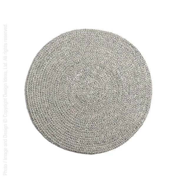 best-budget-speaker-reviews-Melia Slate Color Round Placemats