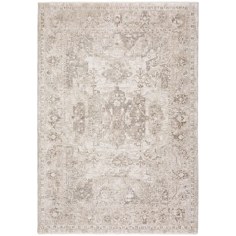 durable rugs for entryways-Cyprus CY3 Beige Rug