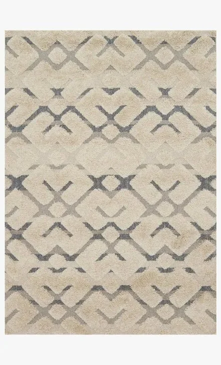 trendy geometric rug styles-Enchant EN-31 Sand/Multi Rug