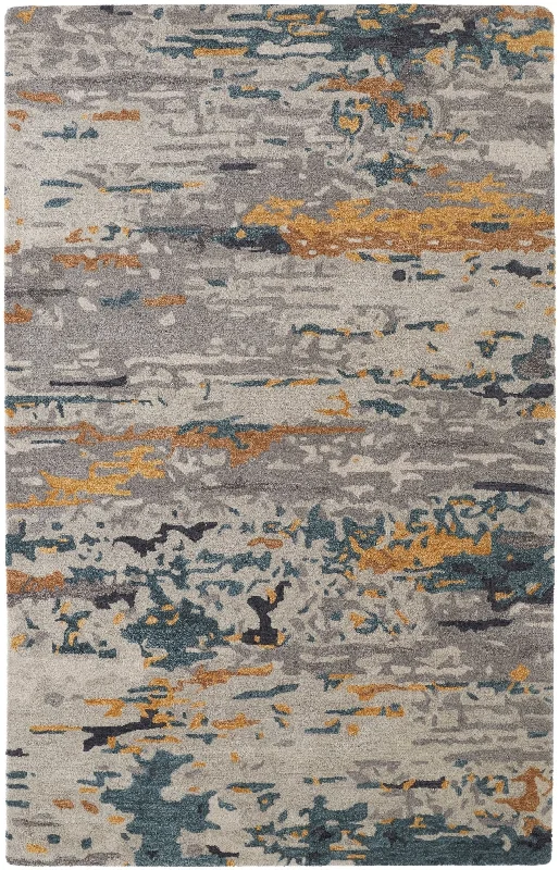 how to choose rug patterns-Everley EVE8644F Grey Rug