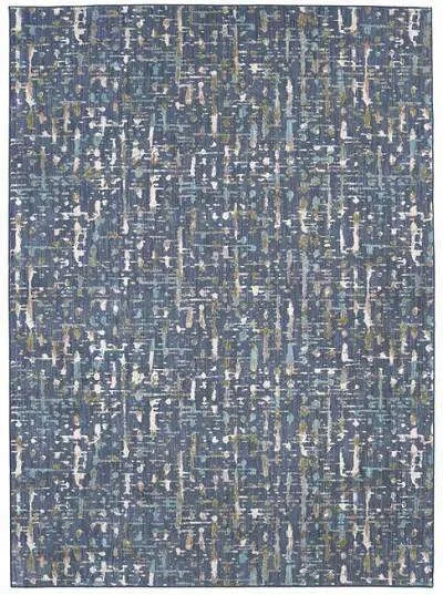 luxury shag carpets for offices-Expressions 91668 50136 Wellspring Admiral Blue Rug