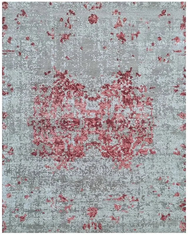 how to choose rug placement-Faire 5002 Brown/Pink Rug