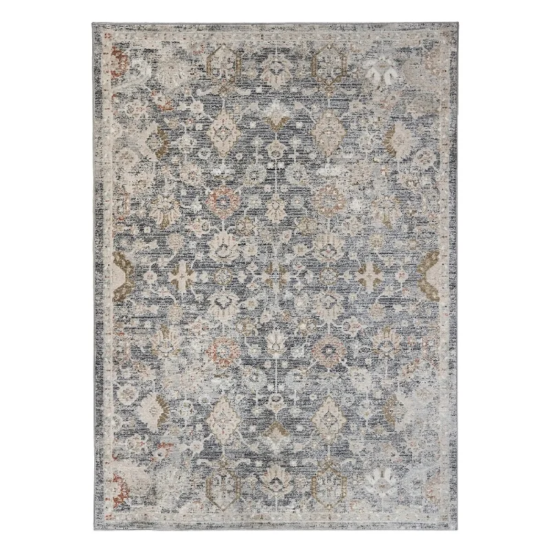 how to choose rug colors-Fairmont FAI-9 Dark Grey Rug