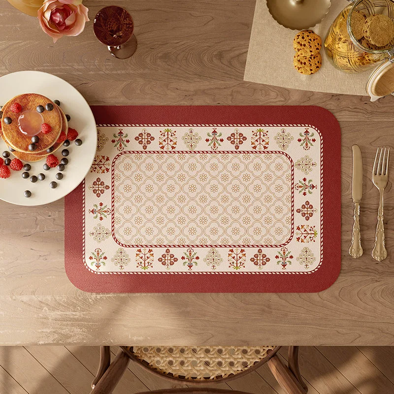 best-home-dehumidifiers-reviews-Flower Market Placemats (Set Of 2)