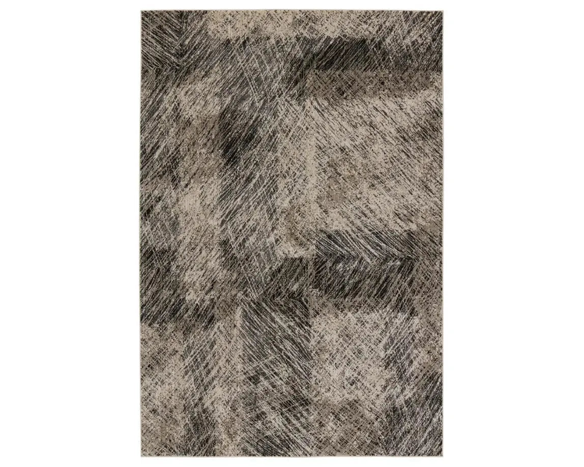 best carpet brands for quality-Graphite GRA04 Taupe/Black Rug