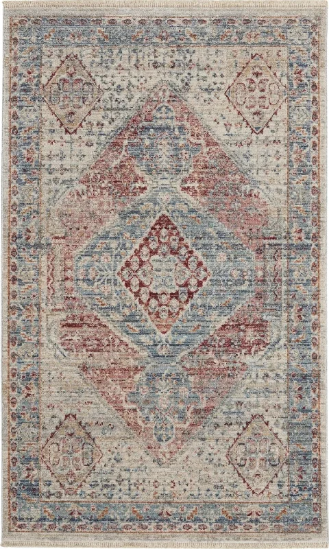 eco-friendly carpet upkeep tips-Homestead HMS03 Blue/Grey Rug