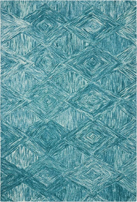 trendy boho rugs for sale-Interlock ITL01 Marine Rug