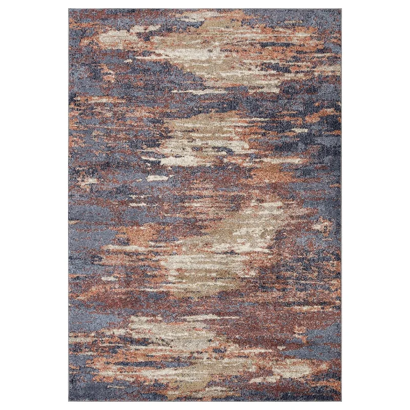 best rug shampooers for pets-Jordan JOR-5 Rust Rug