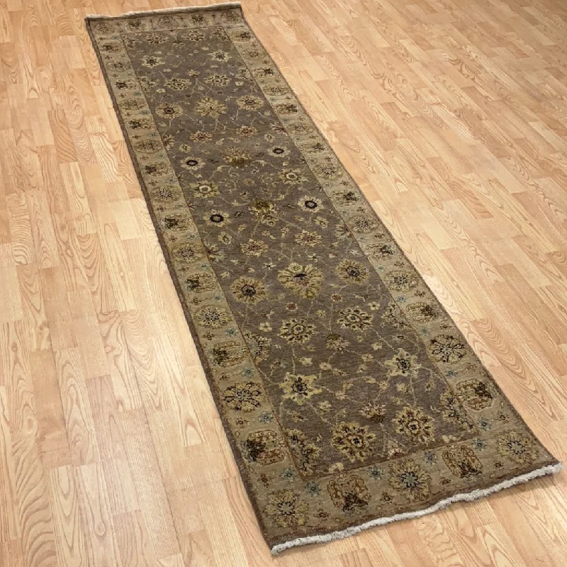 how to clean carpet with green products-Kaoud Rugs 2.5X9.3 Runner BROWN ANT. MAHAL Area Rug