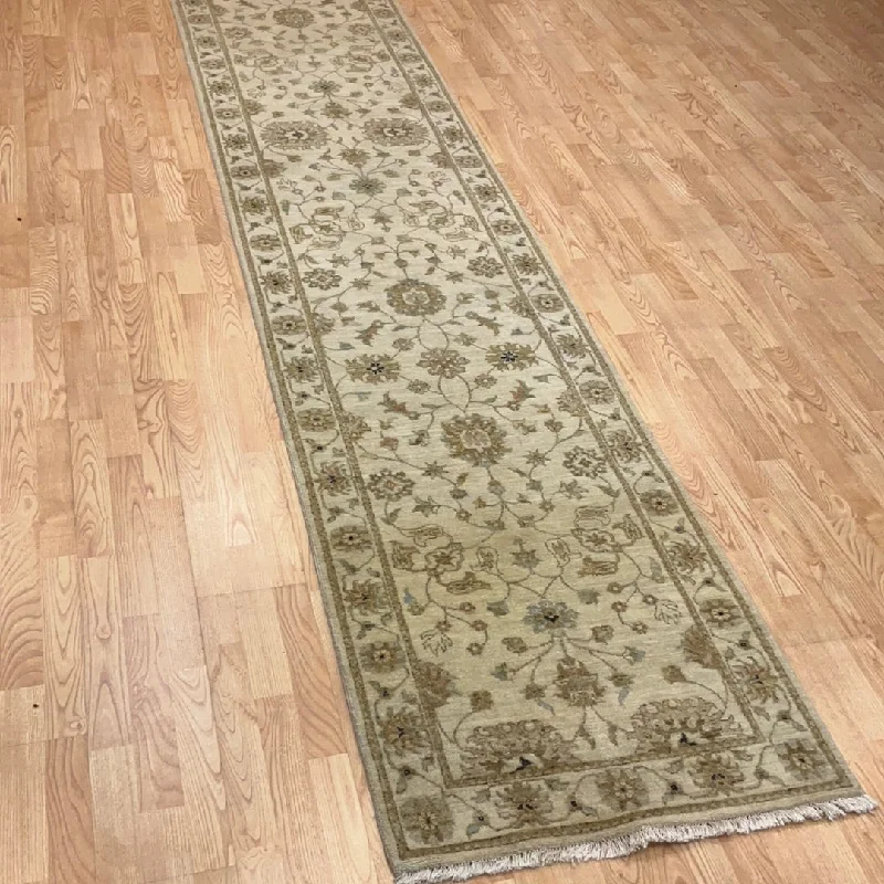 best carpet deodorizers for homes-Kaoud Rugs 2.6X11.9 Runner BEIGE ANT. MAHAL Area Rug