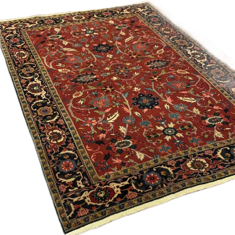 best steam cleaner for carpets-KAOUD RUGS 6X8.9 RECTANGLE RUST SERAPI AREA RUG