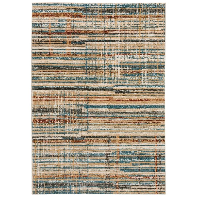 best carpet for modern homes-Karma KM8 Multi Rug