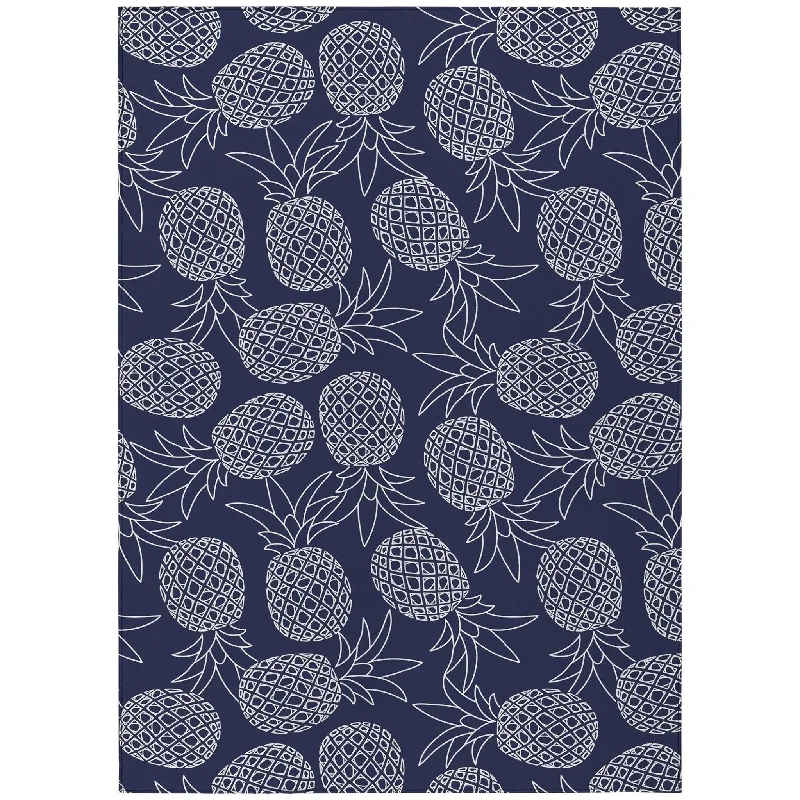 where to buy trendy rugs-Kendall KE6 Navy Rug