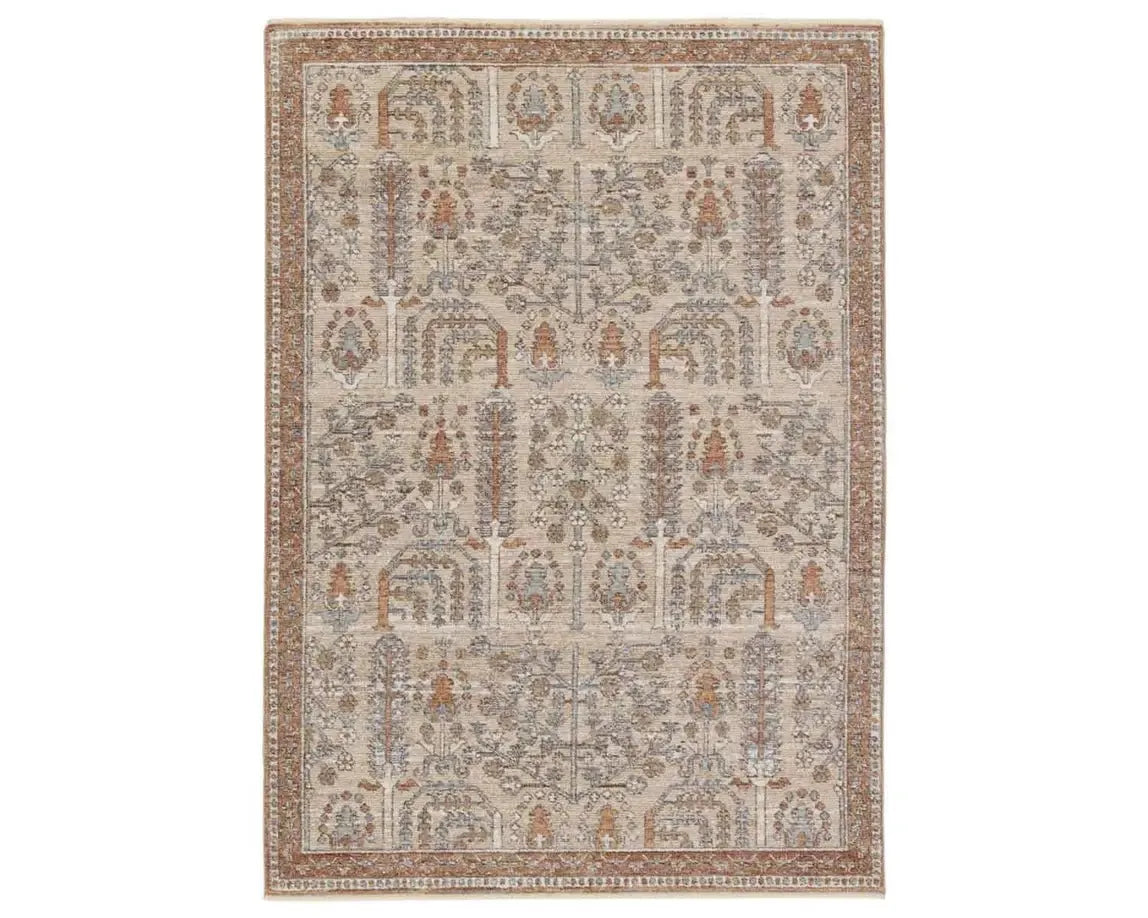 where to buy luxury carpets-Lark LAR05 Taupe/Cream Rug