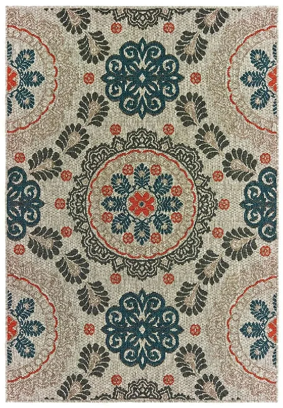 luxury shaggy rugs for sale-Latitude 1903W Grey Blue Rug