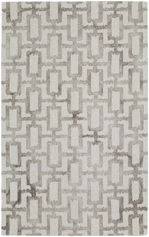 eco-friendly carpet care products-Lorrain 6108919F Grey/Ivory Rug