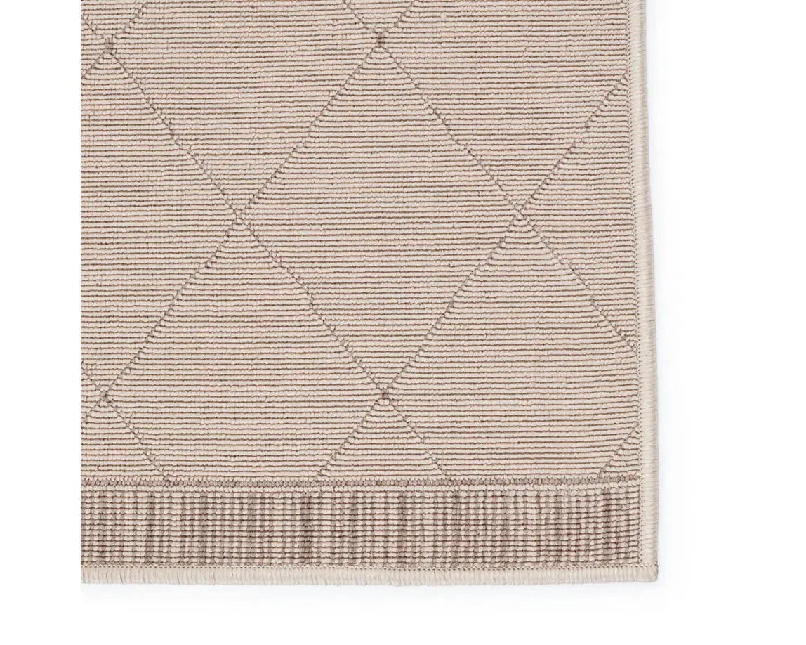 eco-friendly carpet care products-Mahaba MAH06 Beige/Taupe Rug