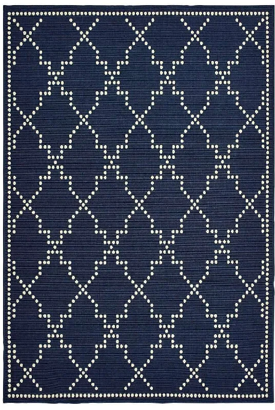 how to remove dust from rugs-Marina 7765B Navy Ivory Rug