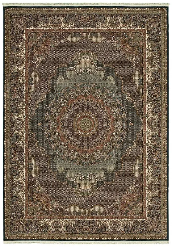 luxury area rugs on sale-Masterpiece 5330B Blue Red Rug