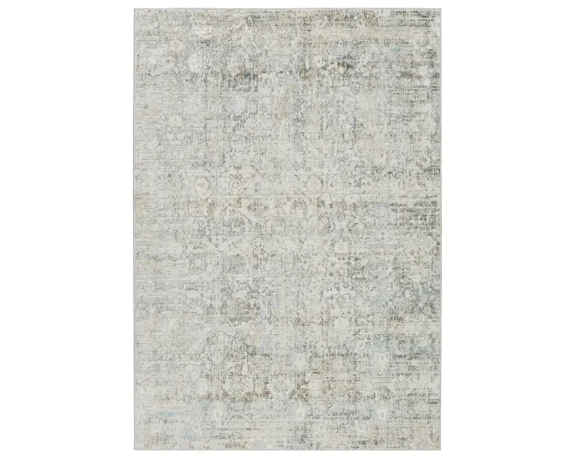 modern abstract carpet patterns-Melo MEL08 Grey/Blue Rug