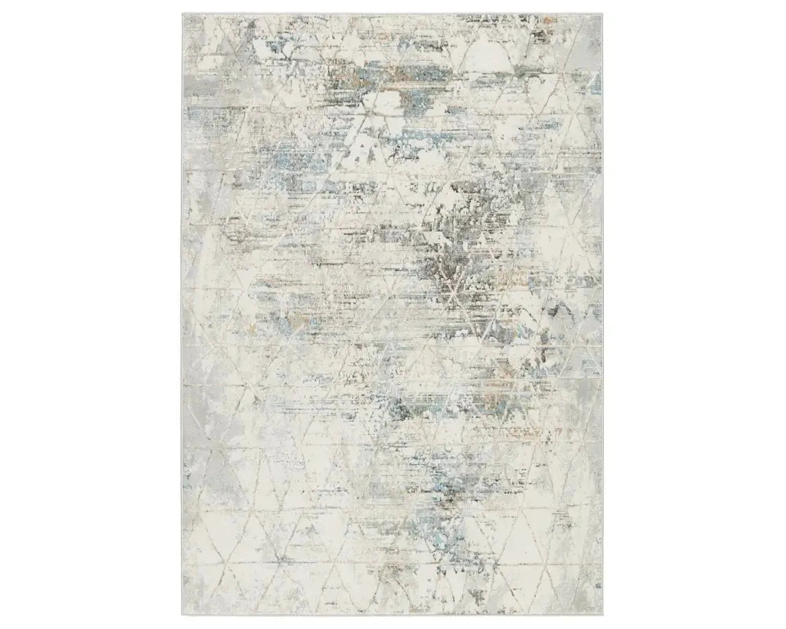 modern boho rug styles-Melo MEL10 Grey/Ivory Rug