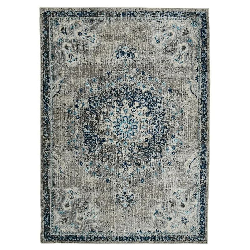 luxury shag carpets for offices-Montana MON-14 Teal Rug