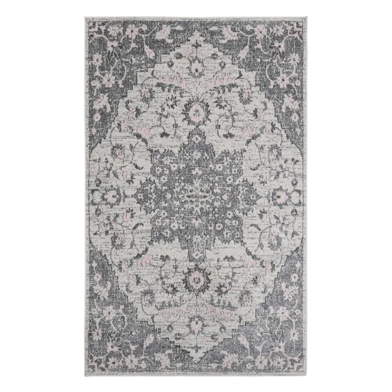 luxury silk carpets for bedrooms-Montana MON-8 Grey Rug