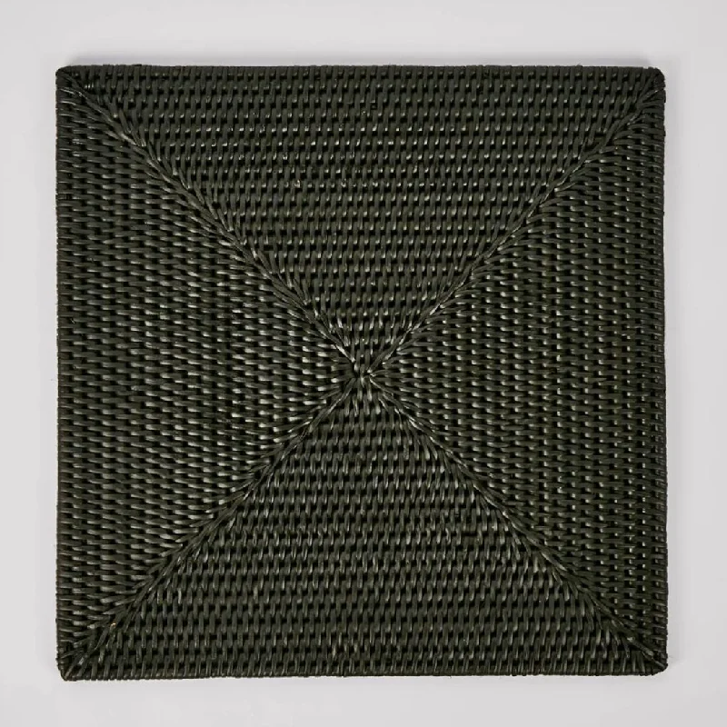 best-seo-performance-tools-Palma Black Rattan Square Placemat