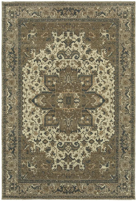 best carpet for pet owners-Pasha 5991D Ivory/ Grey Rug