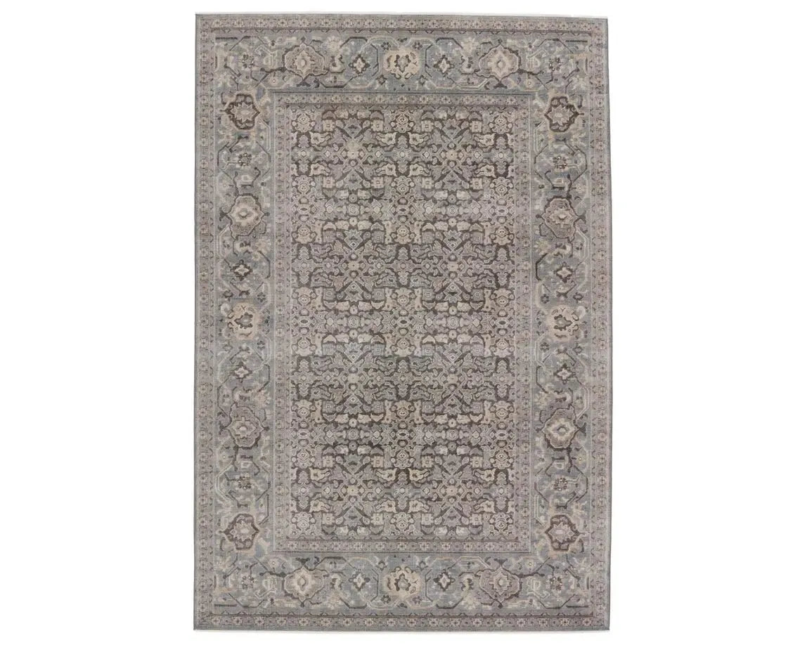 eco-friendly rug care solutions-Pasha PSH07 Dark Taupe/Beige Rug