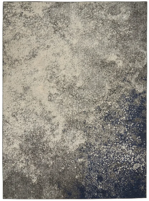 best carpet for small spaces-Passion PSN10 Charcoal/Ivory Rug