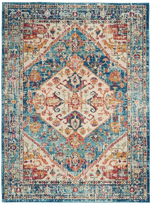 where to buy stylish rugs-Passion PSN23 Ivory/Light Blue Rug