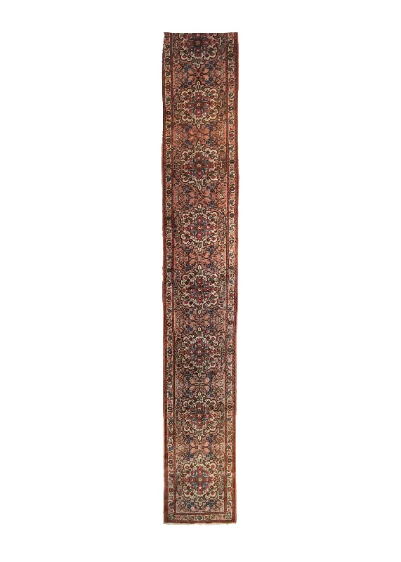 how to remove syrup stains fast-Persian Rug Hamadan Handmade Runner Tribal 2'6"x18'10" (3x19) Red Whites/Beige Floral Design #A23865